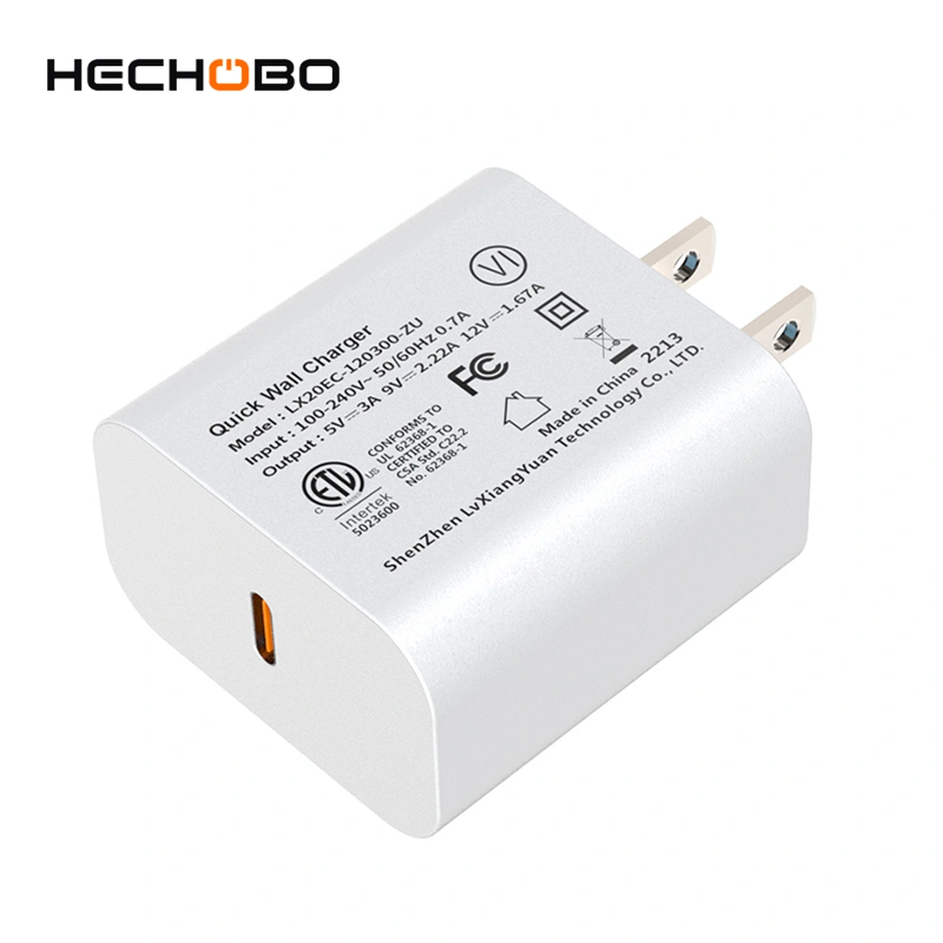 The 20W power adapter is a compact and efficient device designed to deliver fast and reliable charging solutions for various devices with a power output of 20 watts, providing quick charging speeds and efficient power supply.